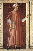 Andrea del Castagno Famous Persons: Dante Allighieri china oil painting reproduction